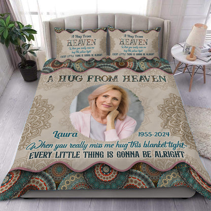 Gonna Be Alright Personalized Custom Bedding Set - Christmas Gift, Sympathy Gift