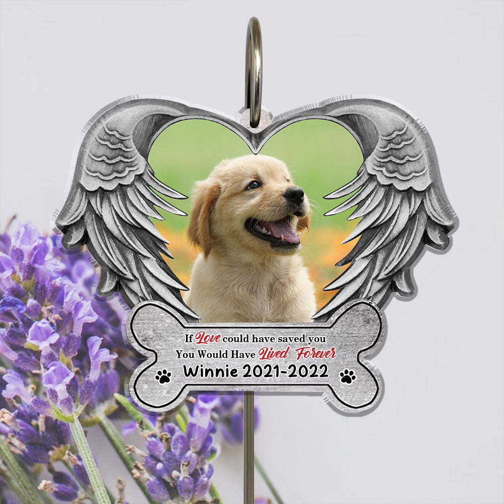 If Loved Could Have Save You - Personalized Garden Acrylic Slate, Remembrance Gift, Sympathy Gift