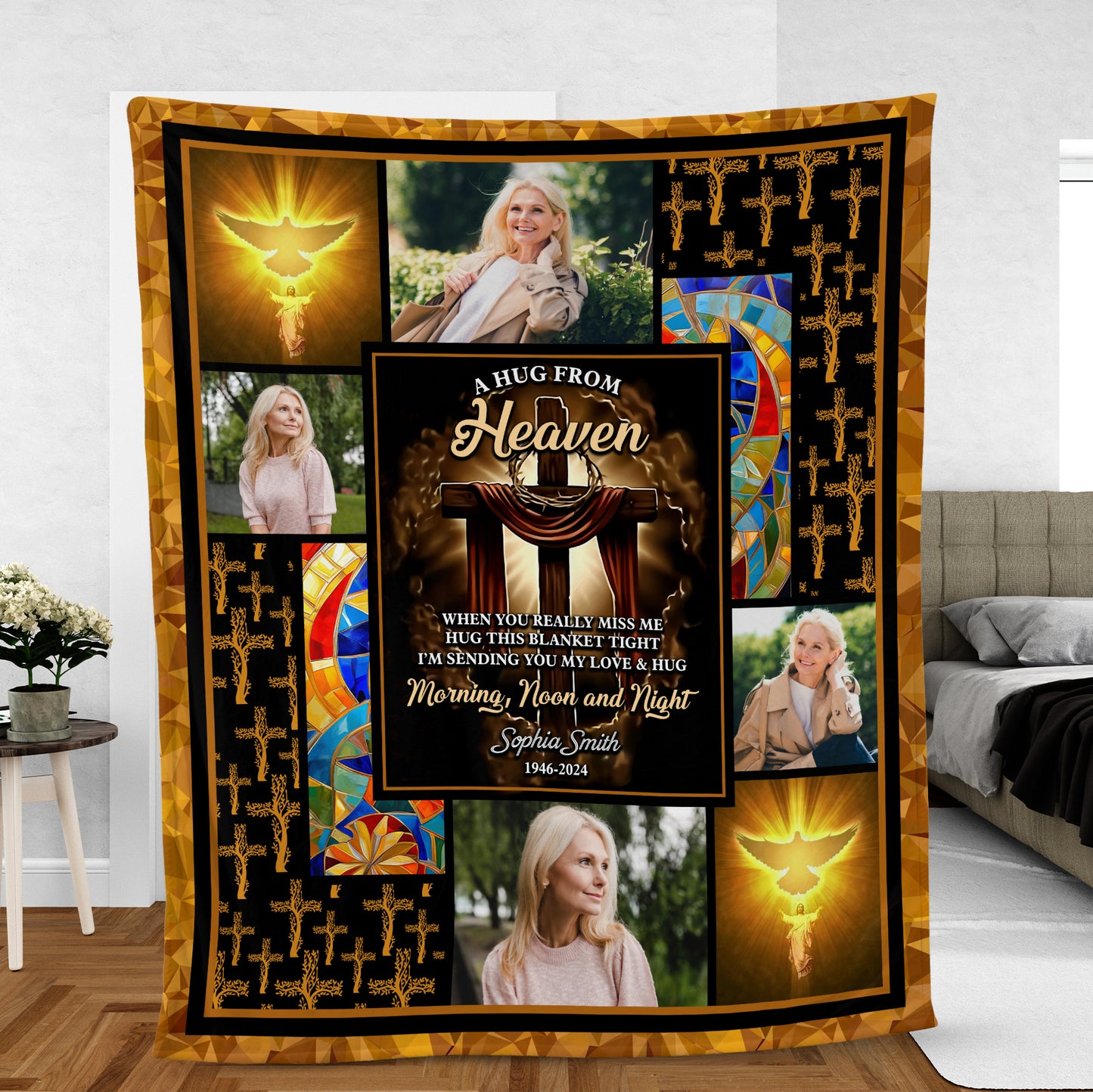 That Is Who You Are Photo Blanket Memorial - Remembrance Gift - Memorial Personalized Custom Blanket - Christmas Gift, Sympathy Gift