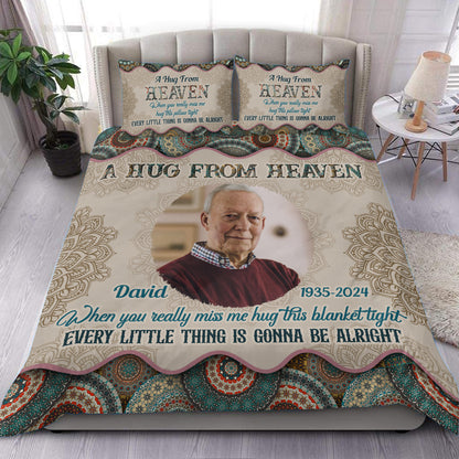 Gonna Be Alright Personalized Custom Bedding Set - Christmas Gift, Sympathy Gift