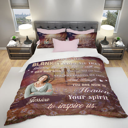 Your Kindness and Faith - Memorial Personalized Custom Bedding Set - Christmas Gift, Sympathy Gift